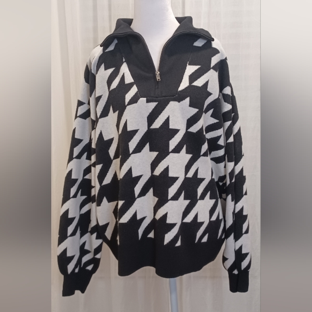 Nine West Cozy High Collar Sweater